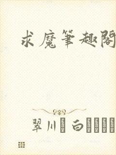 求魔笔趣阁