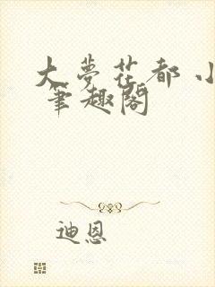 大梦花都 小说 笔趣阁