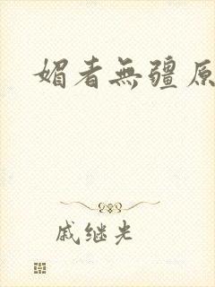 媚者无疆原著