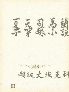 夏天司马兰九皇子穿越小说笔趣阁