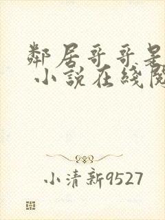邻居哥哥是恶魔 小说在线阅读封面
