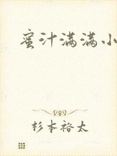 蜜汁满满小说
