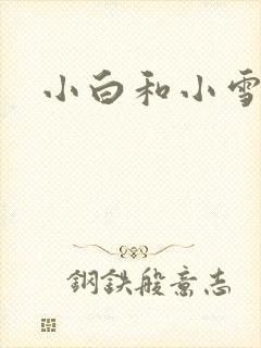 小白和小雪封面