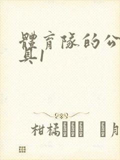 体育队的公用玩具1