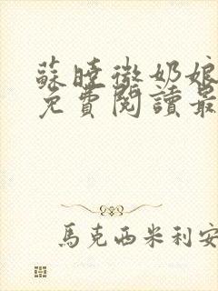 苏晓微奶娘全文免费阅读最新章节