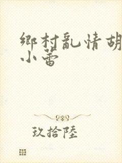 乡村乱情胡秀英小蕾封面