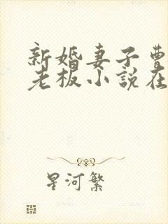 新婚妻子曹仁菜老板小说在线阅读