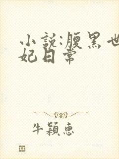 小说:腹黑世子妃日常