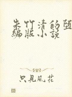 朱竹清的堕落改编版小说