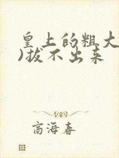 皇上的粗大(h)拔不出来