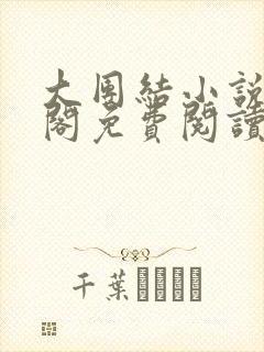 大团结小说笔趣阁免费阅读