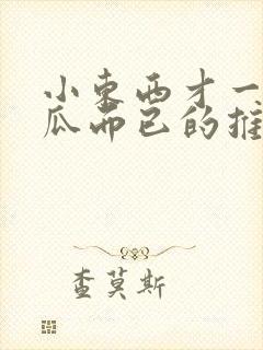 小东西才一根黄瓜而已的推荐书封面
