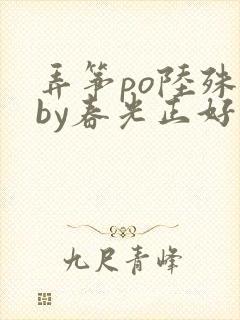 弄筝po陆殊词by春光正好