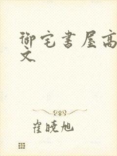 御宅书屋高辣爽文
