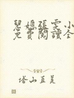 儿媳张雯小说 免费阅读全文封面