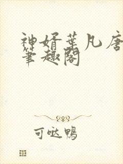神婿叶凡唐若雪笔趣阁