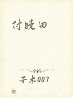 付晓田