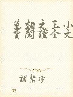 万相之王小说免费阅读全文无删减封面