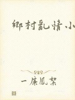 乡村乱情小说