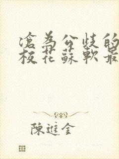 沧为公歧的清纯校花苏软最新章节更