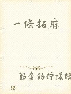 一条拓麻