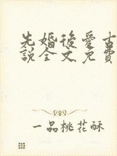 先婚后爱古言小说全文免费阅读