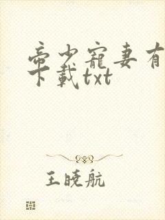帝少宠妻有点甜下载txt
