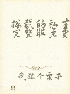 总裁的私有宝贝完整版免费阅读