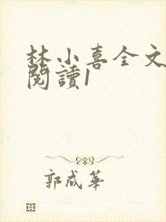 林小喜全文免费阅读1