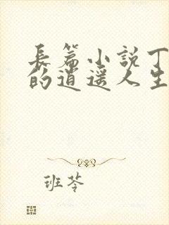 长篇小说丁二狗的逍遥人生封面