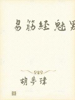 易筋经 魅男封面