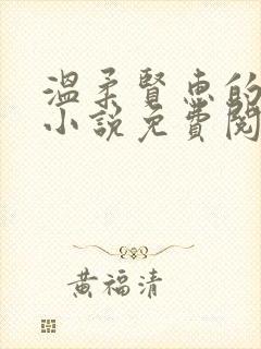 温柔贤惠的妻子小说免费阅读