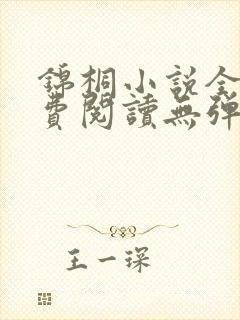 锦桐小说全文免费阅读无弹窗