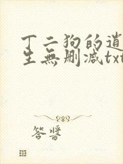 丁二狗的逍遥人生无删减txt封面