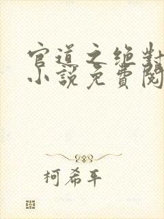 官道之绝对权力小说免费阅读无弹窗