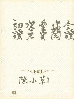 初次爱你全文阅读免费阅读
