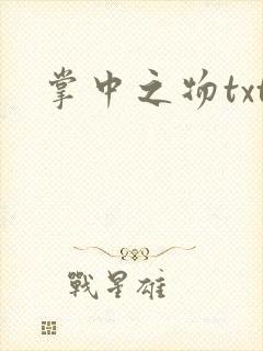 掌中之物txt