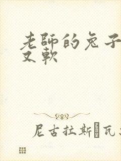 老师的兔子又大又软