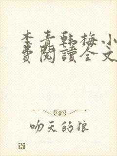 李青韩梅小说免费阅读全文最新章节