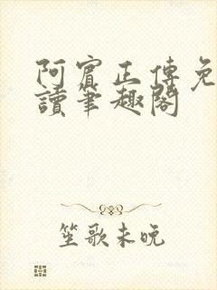 阿宾正传免费阅读笔趣阁