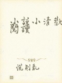小说小清欢在线阅读
