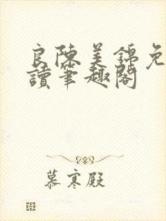 良陈美锦免费阅读笔趣阁封面