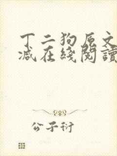 丁二狗原文无删减在线阅读