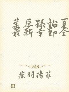 叶辰孙怡夏若雪最新章节全文封面