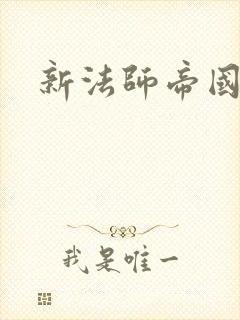 新法师帝国封面