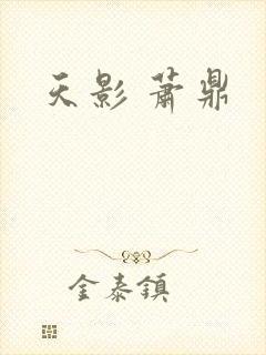 天影 萧鼎封面