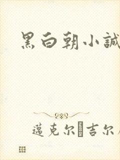 黑白朝小诚