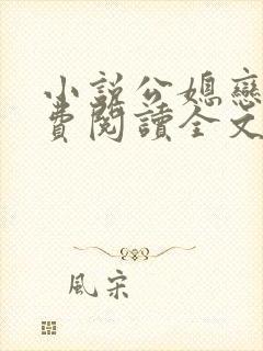小说公媳恋曲免费阅读全文