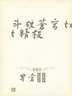 斗破苍穹 txt 精校封面