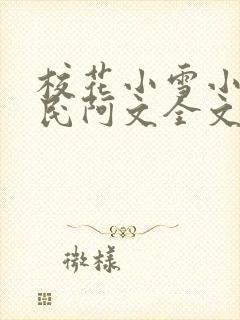 校花小雪小柔阿民阿文全文阅读小说